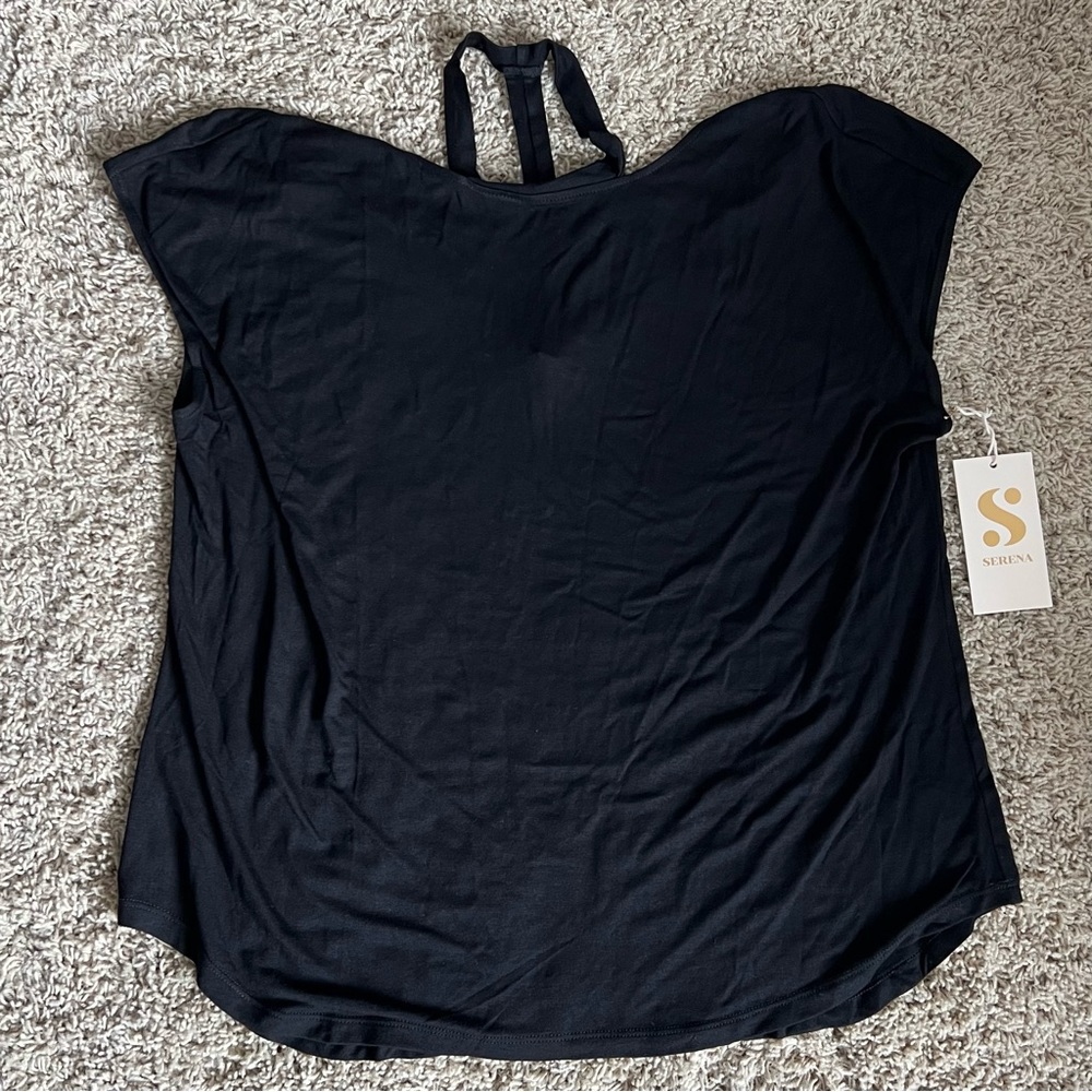 S by Serena Layla T-Back Tee - Large